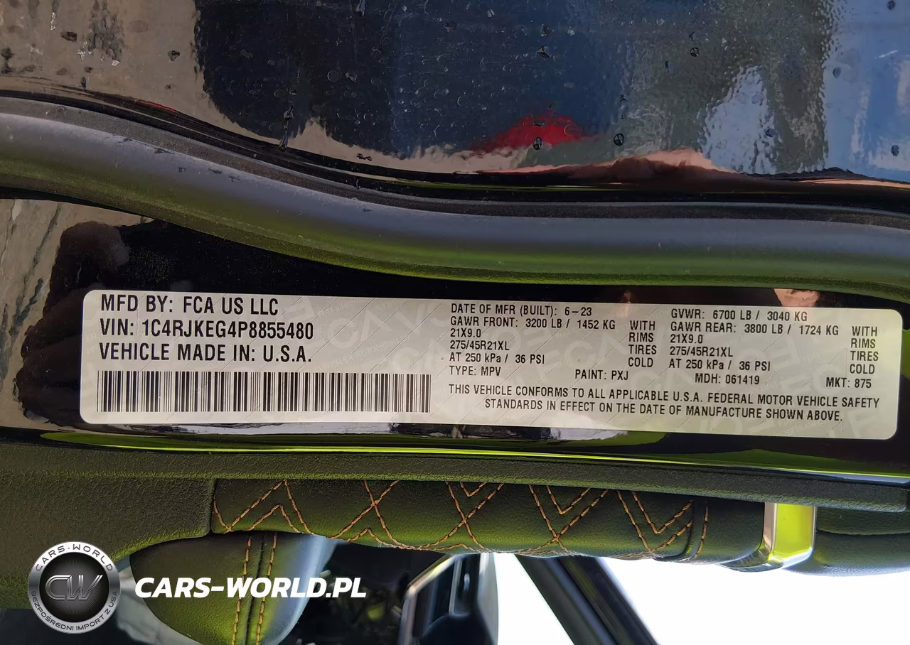 2023 Jeep Grand Cherokee L Summit 4X4 VIN:1C4RJKEG4P8855480 - 9