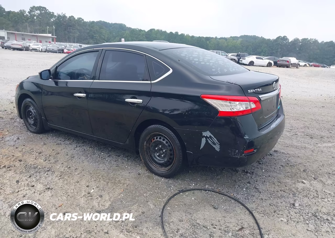 2013 Nissan Sentra Sv VIN:3N1AB7AP1DL643052 - 3