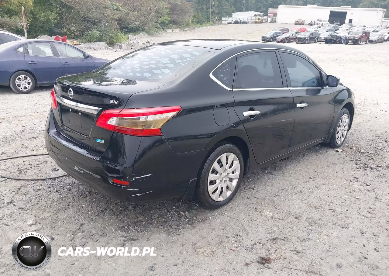 2013 Nissan Sentra Sv VIN:3N1AB7AP1DL643052 - 4