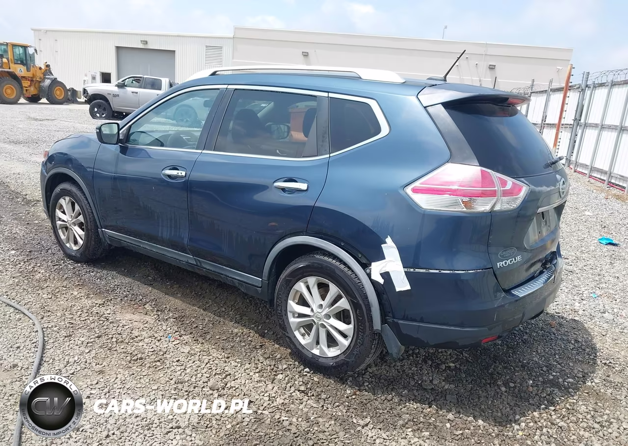 2016 Nissan Rogue Sv VIN:KNMAT2MT7GP622088 - 3