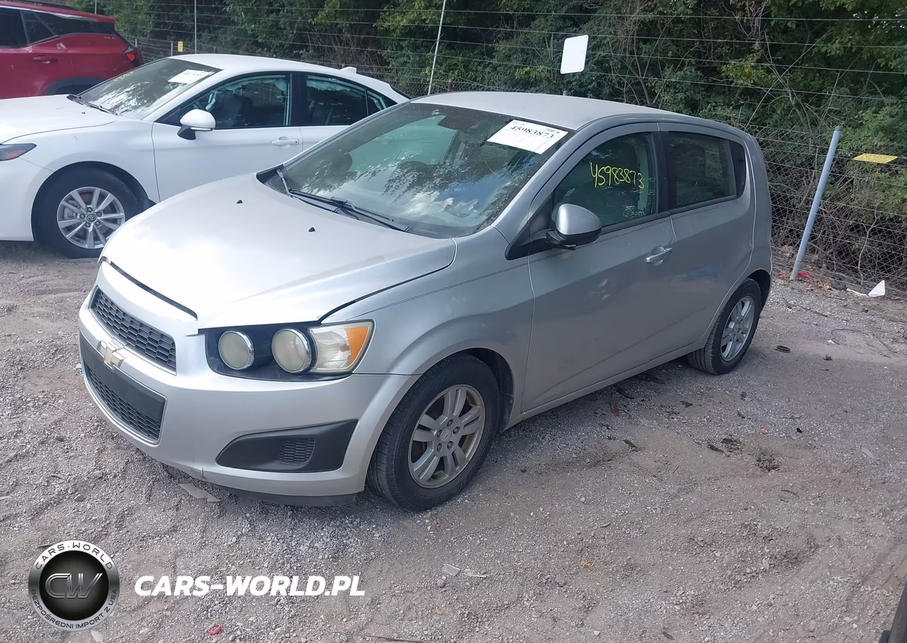 2012 Chevrolet Sonic 1Ls VIN:1G1JB6SH2C4113989 - 2