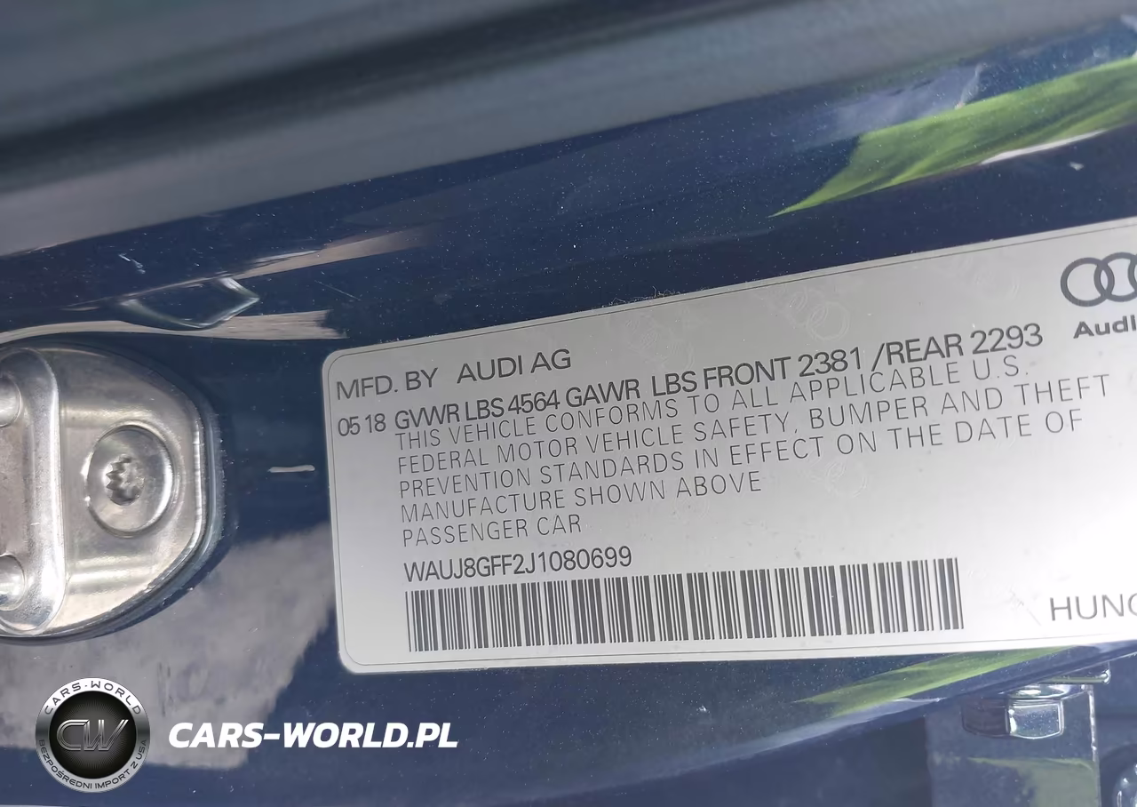 2018 Audi A3 2.0T Premium-2.0T Tech Premium VIN:WAUJ8GFF2J1080699 - 9
