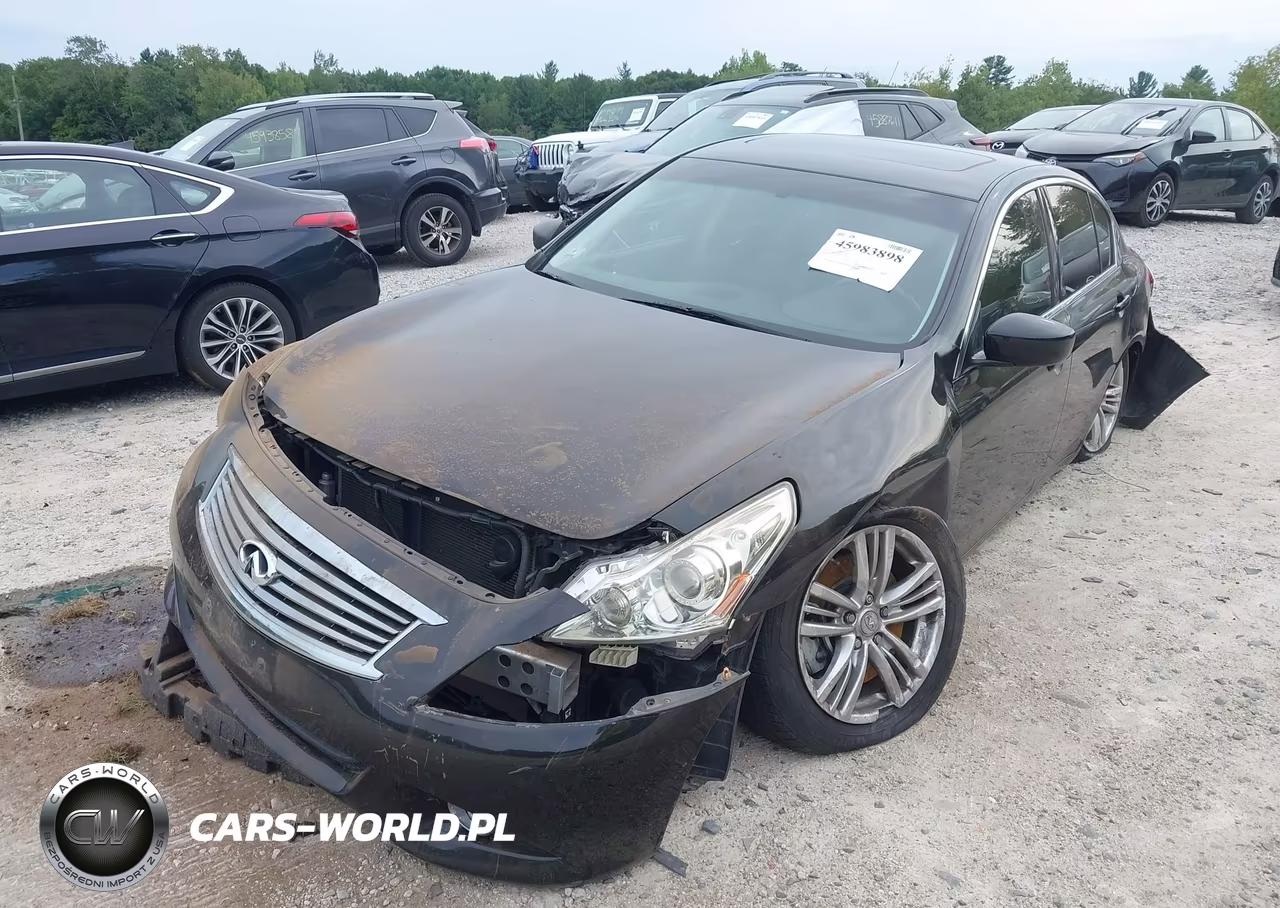 2013 Infiniti G37X VIN:JN1CV6AR8DM356244 - 2
