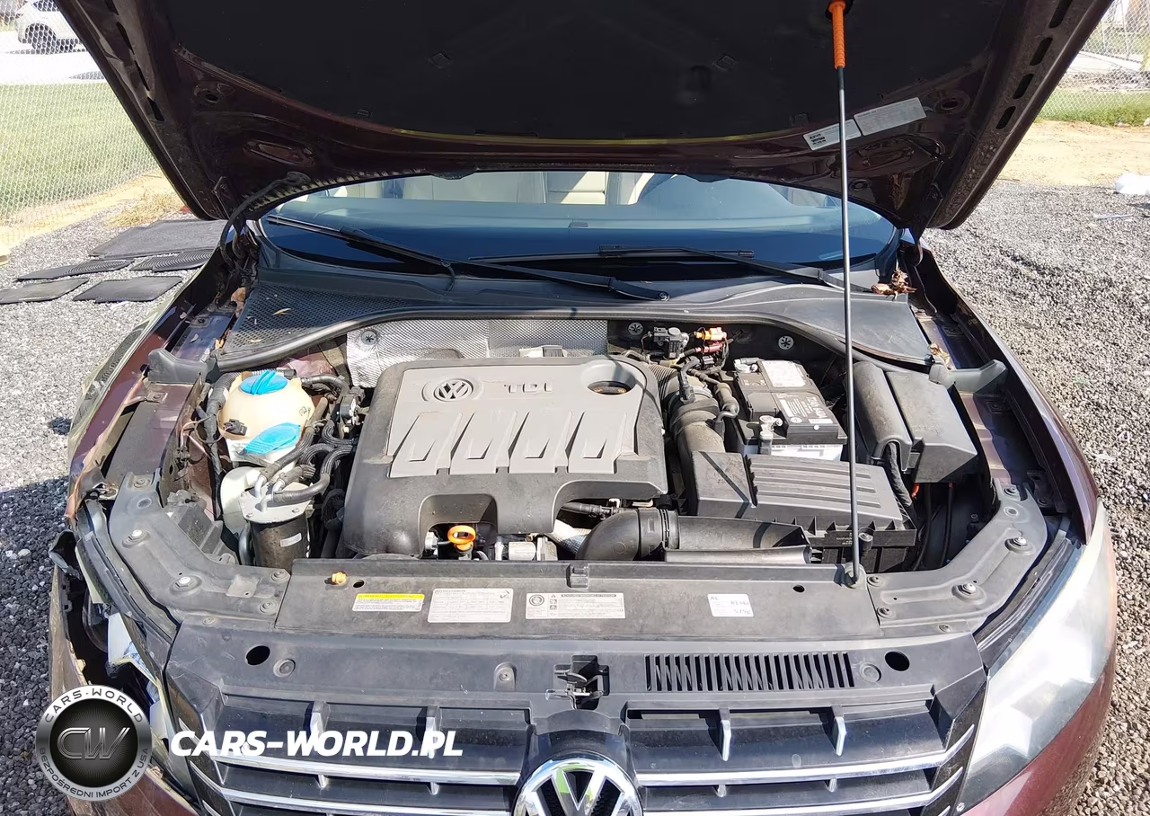 2013 Volkswagen Passat 2.0L Tdi Se VIN:1VWBN7A30DC012212 - 10
