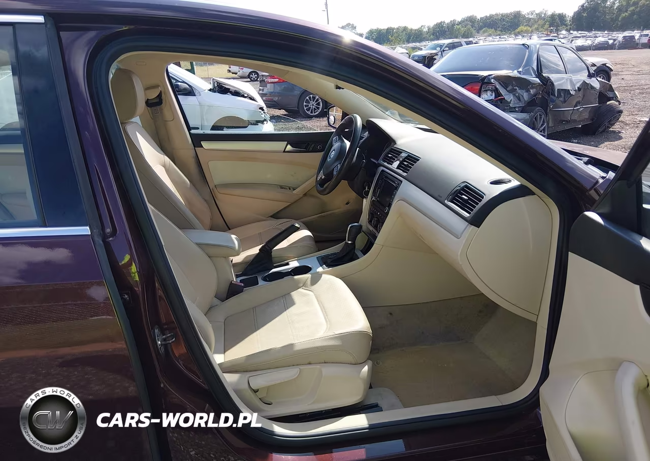 2013 Volkswagen Passat 2.0L Tdi Se VIN:1VWBN7A30DC012212 - 5