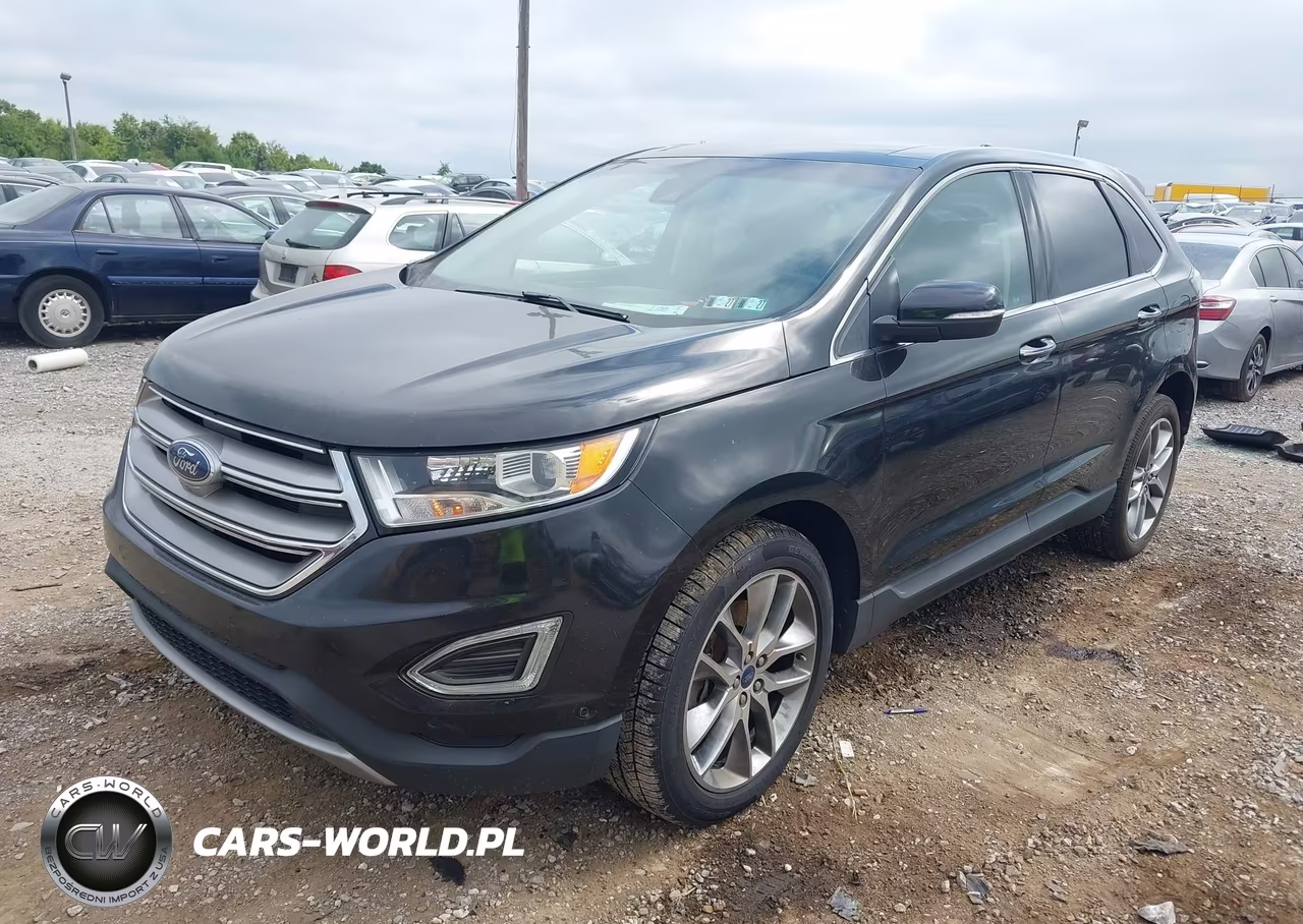 2015 Ford Edge Titanium VIN:2FMPK4K82FBB63688 - 2