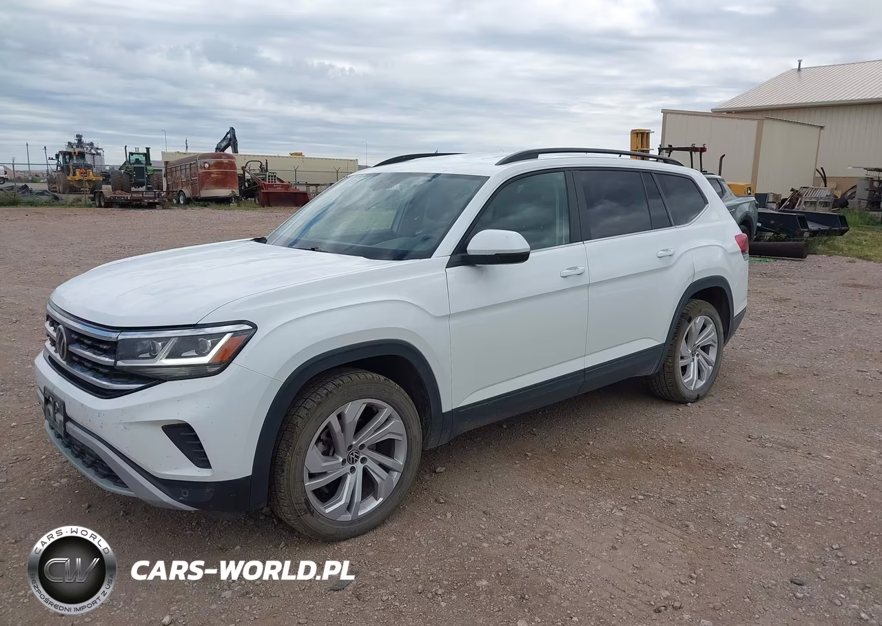 2021 Volkswagen Atlas 3.6L V6 Se W-Technology VIN:1V2HR2CA2MC584493 - 2