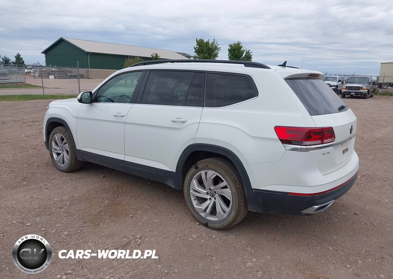 2021 Volkswagen Atlas 3.6L V6 Se W-Technology VIN:1V2HR2CA2MC584493 - 3