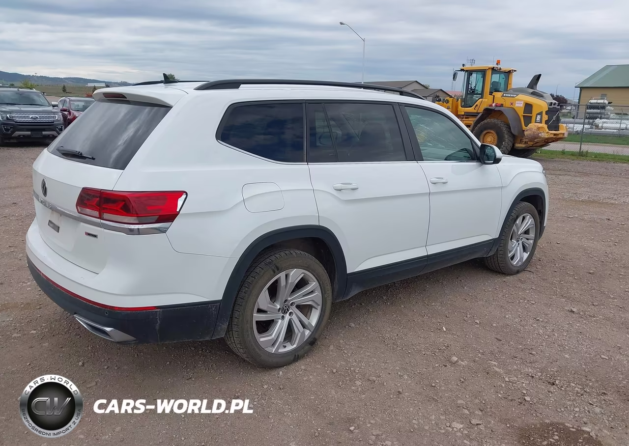 2021 Volkswagen Atlas 3.6L V6 Se W-Technology VIN:1V2HR2CA2MC584493 - 4