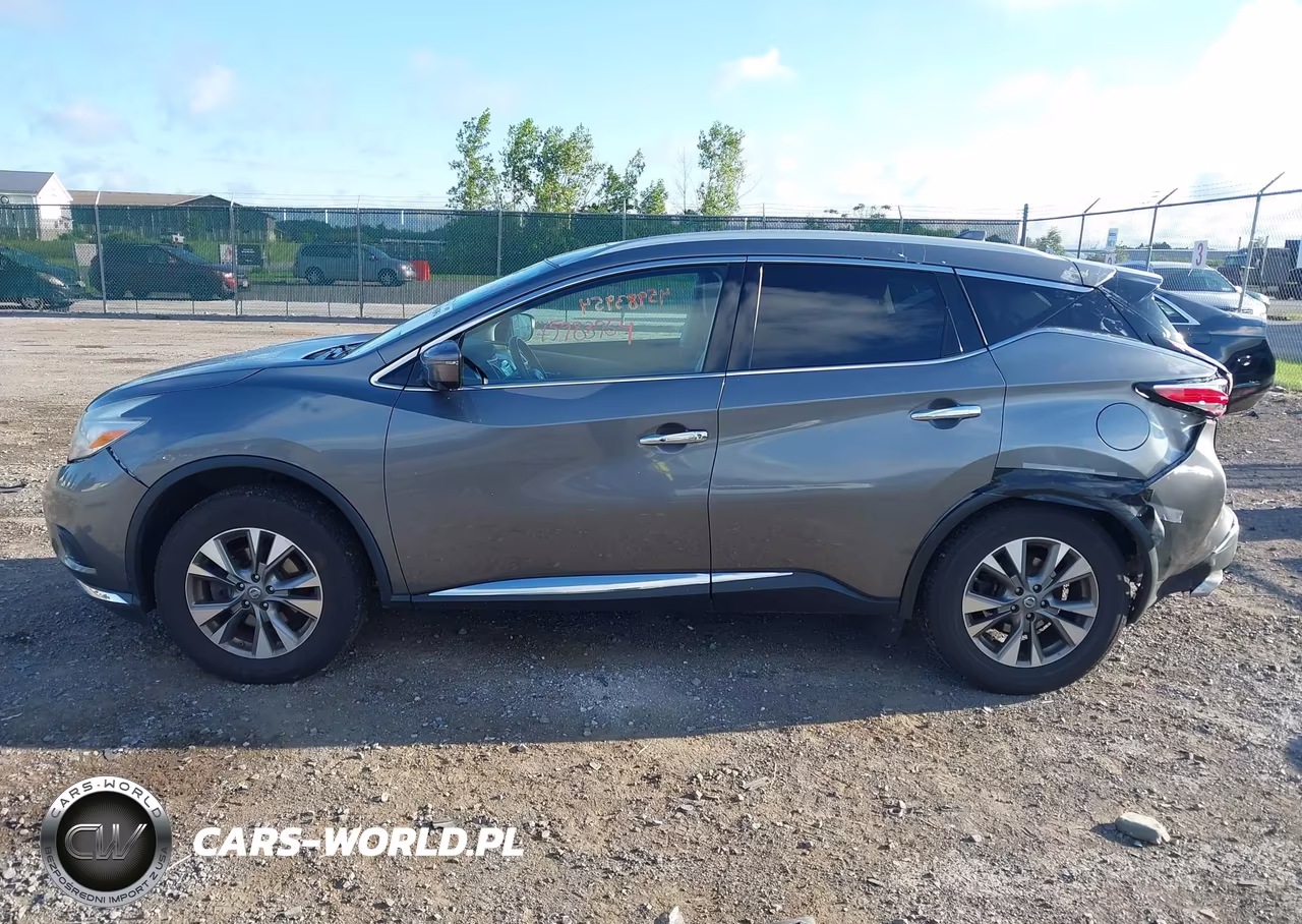 2017 Nissan Murano Sl VIN:5N1AZ2MH0HN186073 - 14
