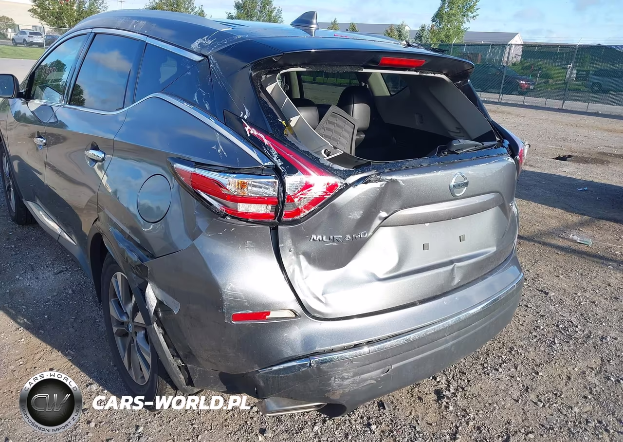 2017 Nissan Murano Sl VIN:5N1AZ2MH0HN186073 - 6