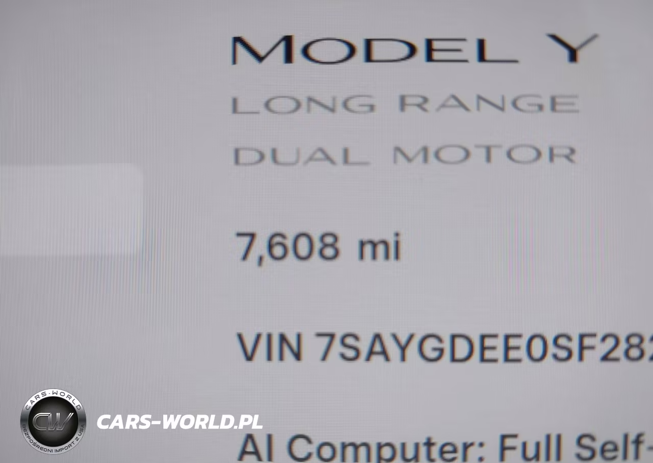 2025 Tesla Model Y Long Range Dual Motor All-Wheel Drive VIN:7SAYGDEE0SF282688 - 16