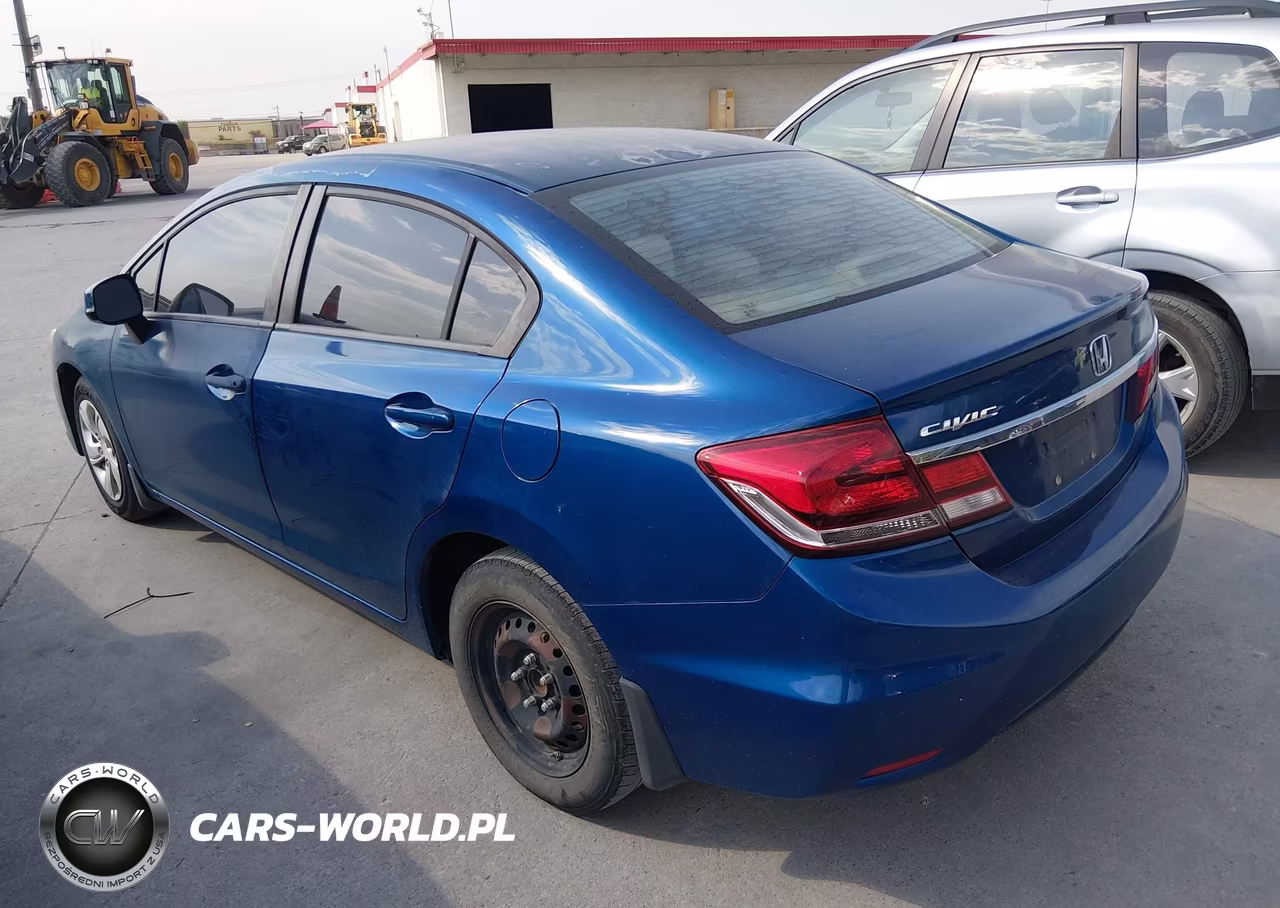 2013 Honda Civic Lx VIN:2HGFB2F57DH570602 - 3
