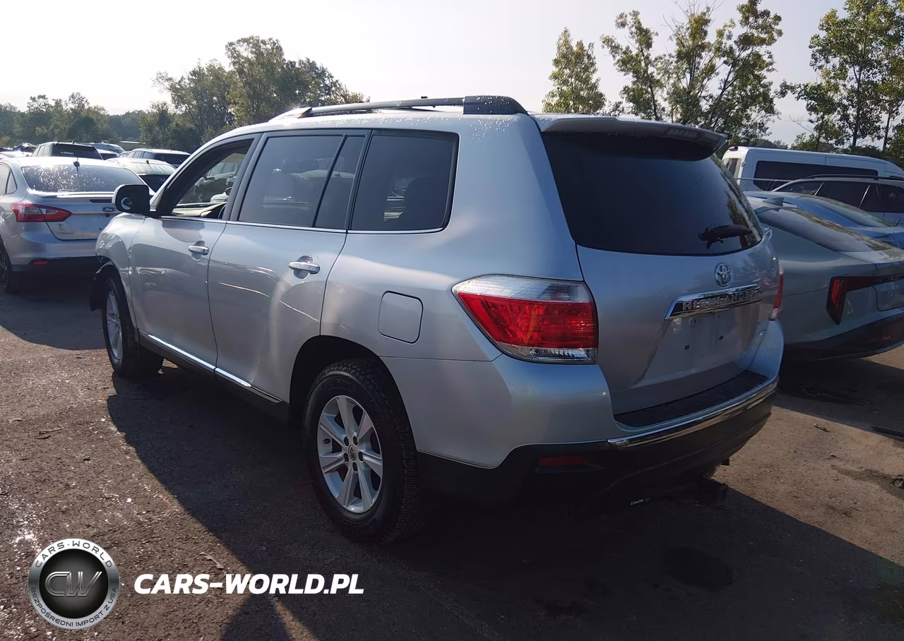 2012 Toyota Highlander Se V6 VIN:5TDBK3EH8CS167808 - 3