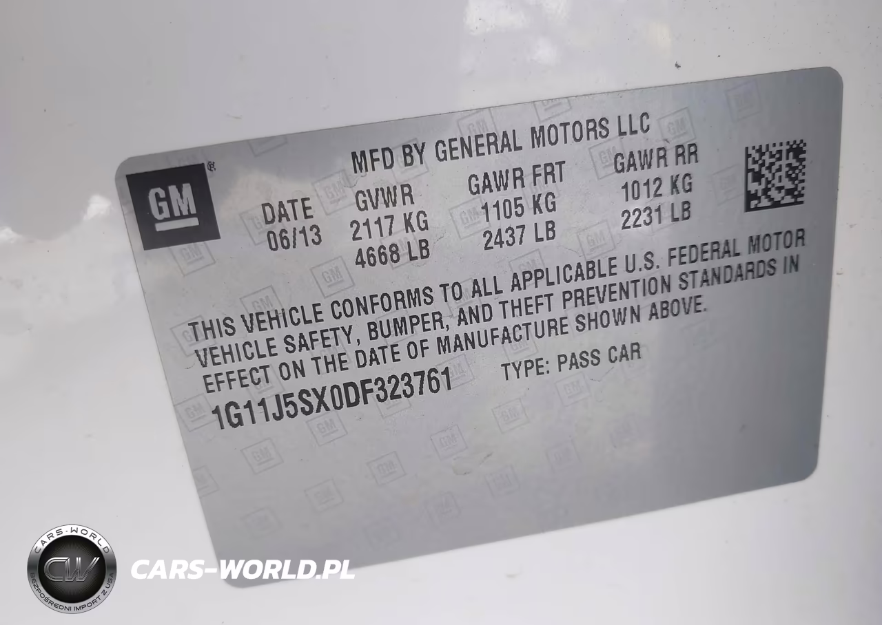 2013 Chevrolet Malibu 2Lz VIN:1G11J5SX0DF323761 - 9