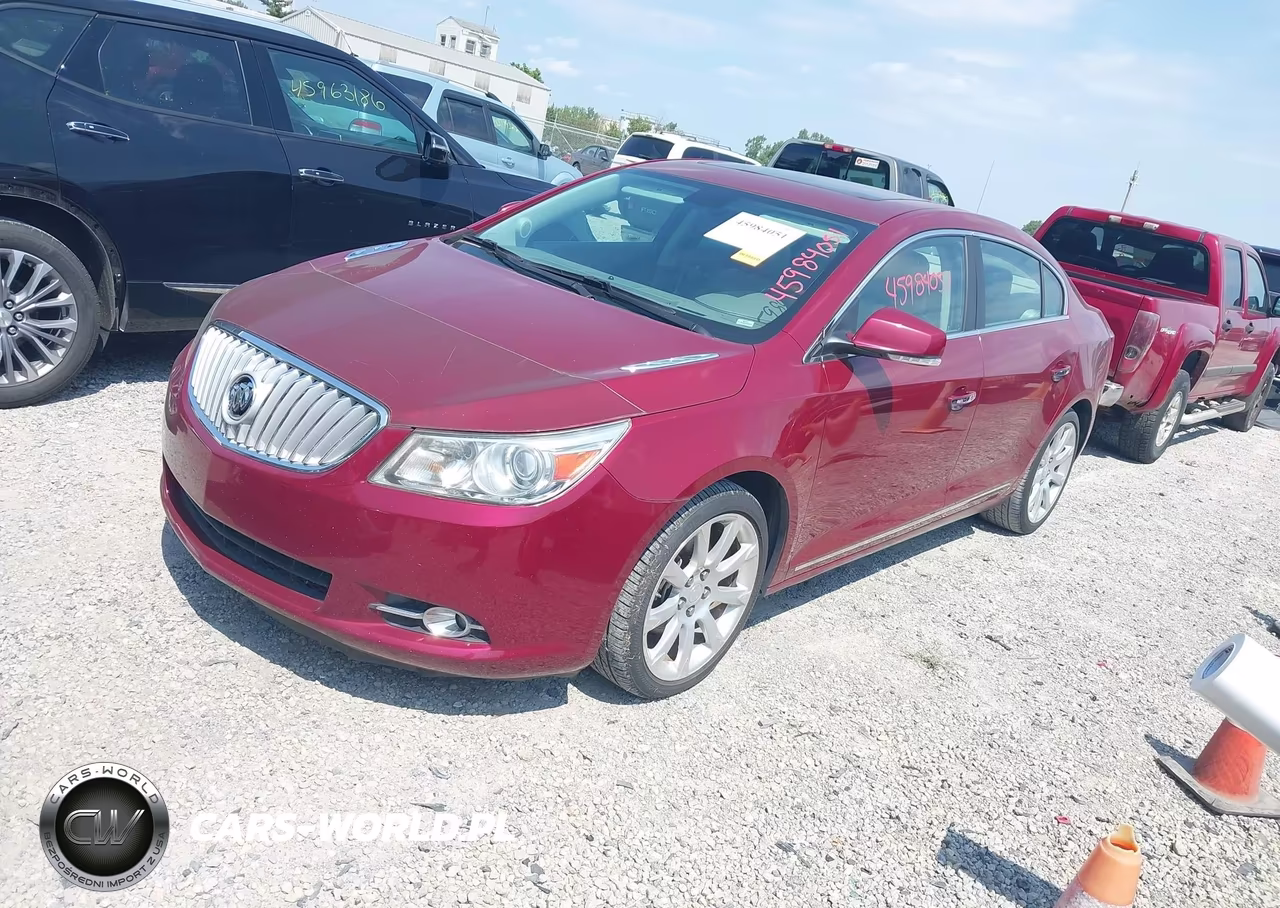 2011 Buick Lacrosse Cxs VIN:1G4GE5ED0BF122703 - 2