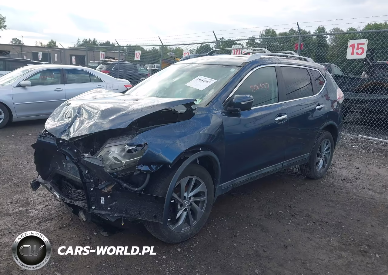 2015 Nissan Rogue Sl VIN:5N1AT2MV0FC906830 - 2