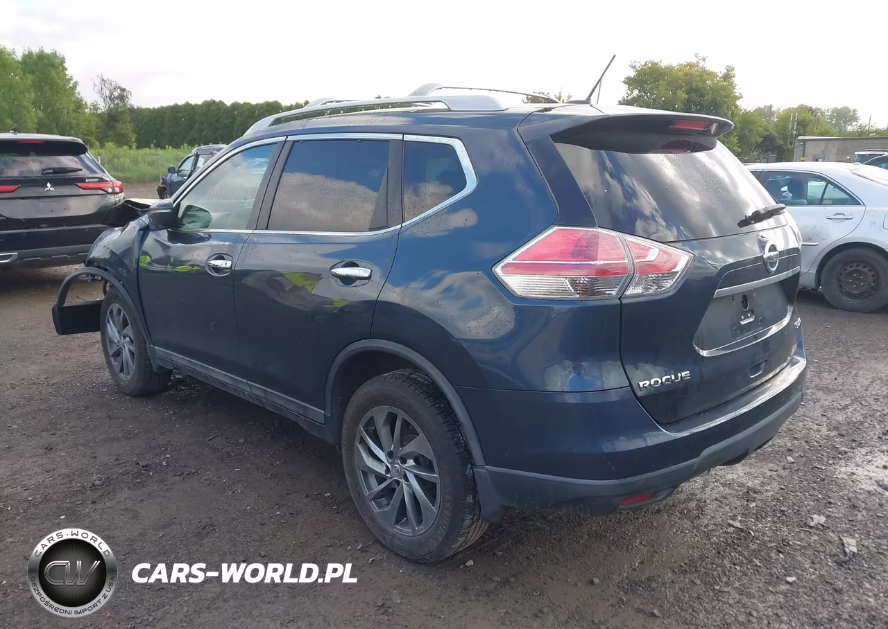 2015 Nissan Rogue Sl VIN:5N1AT2MV0FC906830 - 3