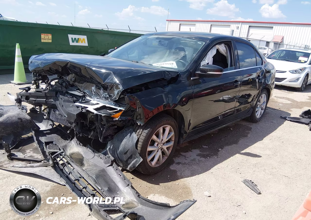 2014 Volkswagen Jetta 1.8T Se VIN:3VWB17AJ2EM375847 - 2