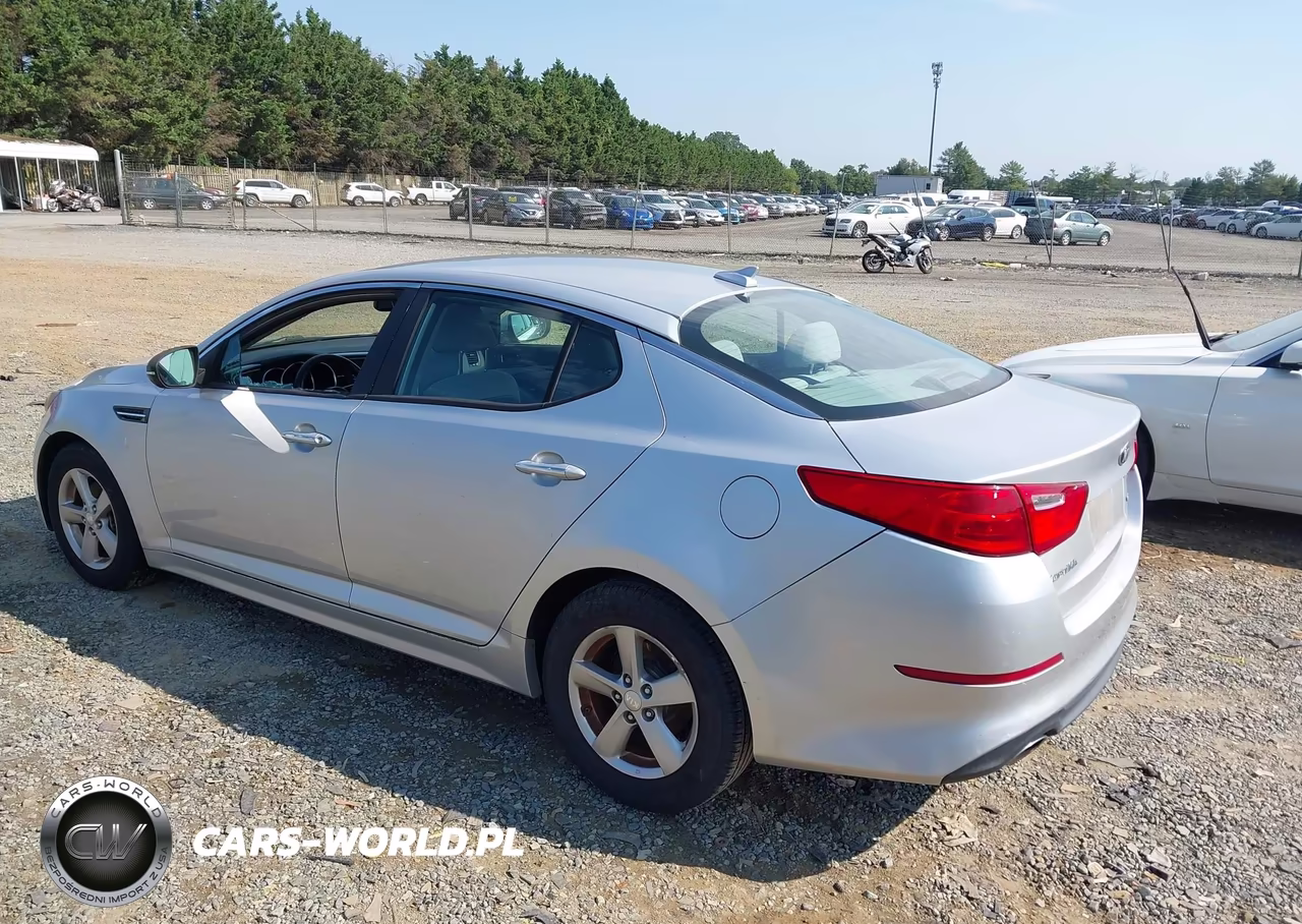 2014 Kia Optima Lx VIN:5XXGM4A73EG297213 - 3