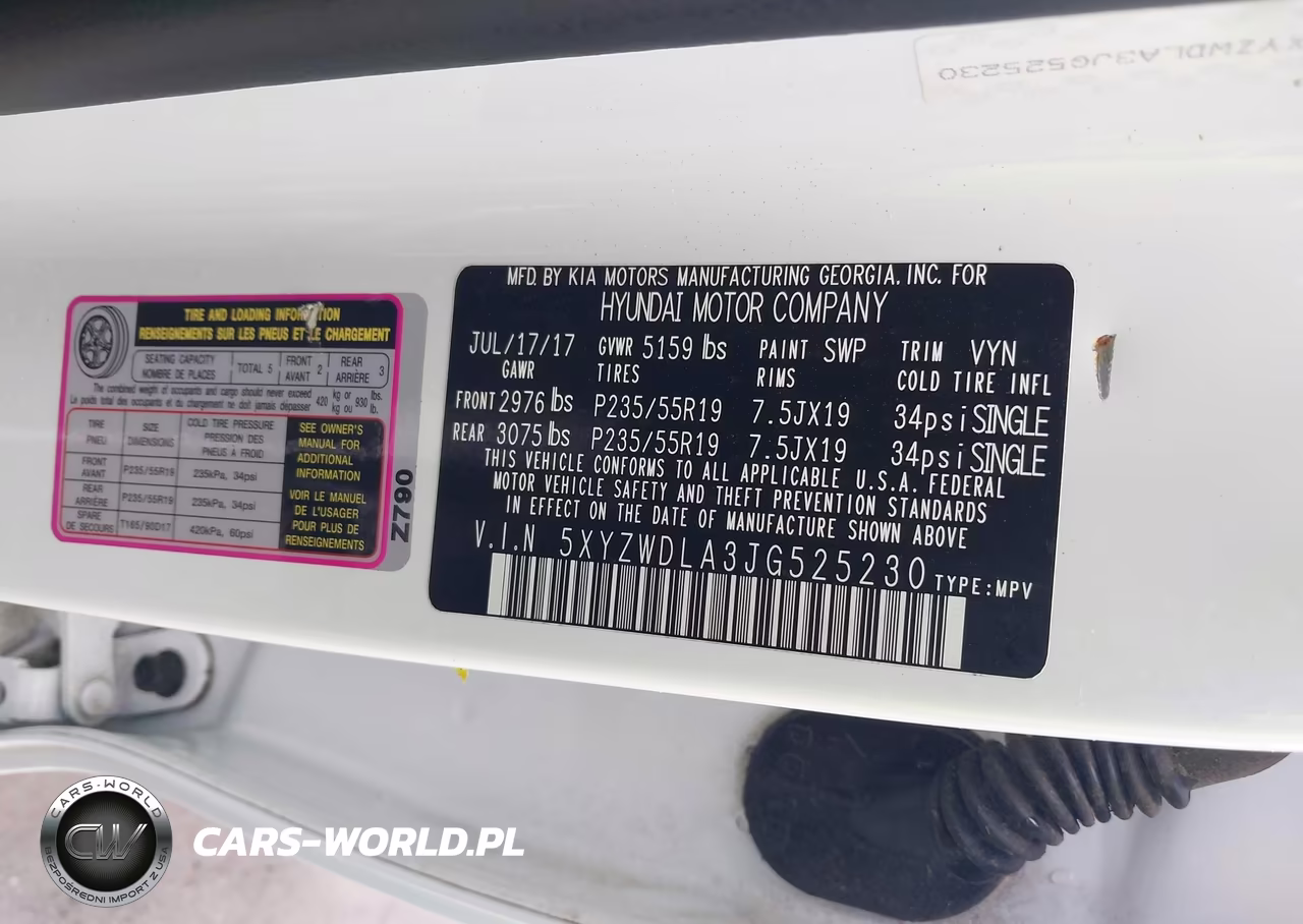 2018 Hyundai Santa Fe Sport 2.0T Ultimate VIN:5XYZWDLA3JG525230 - 9