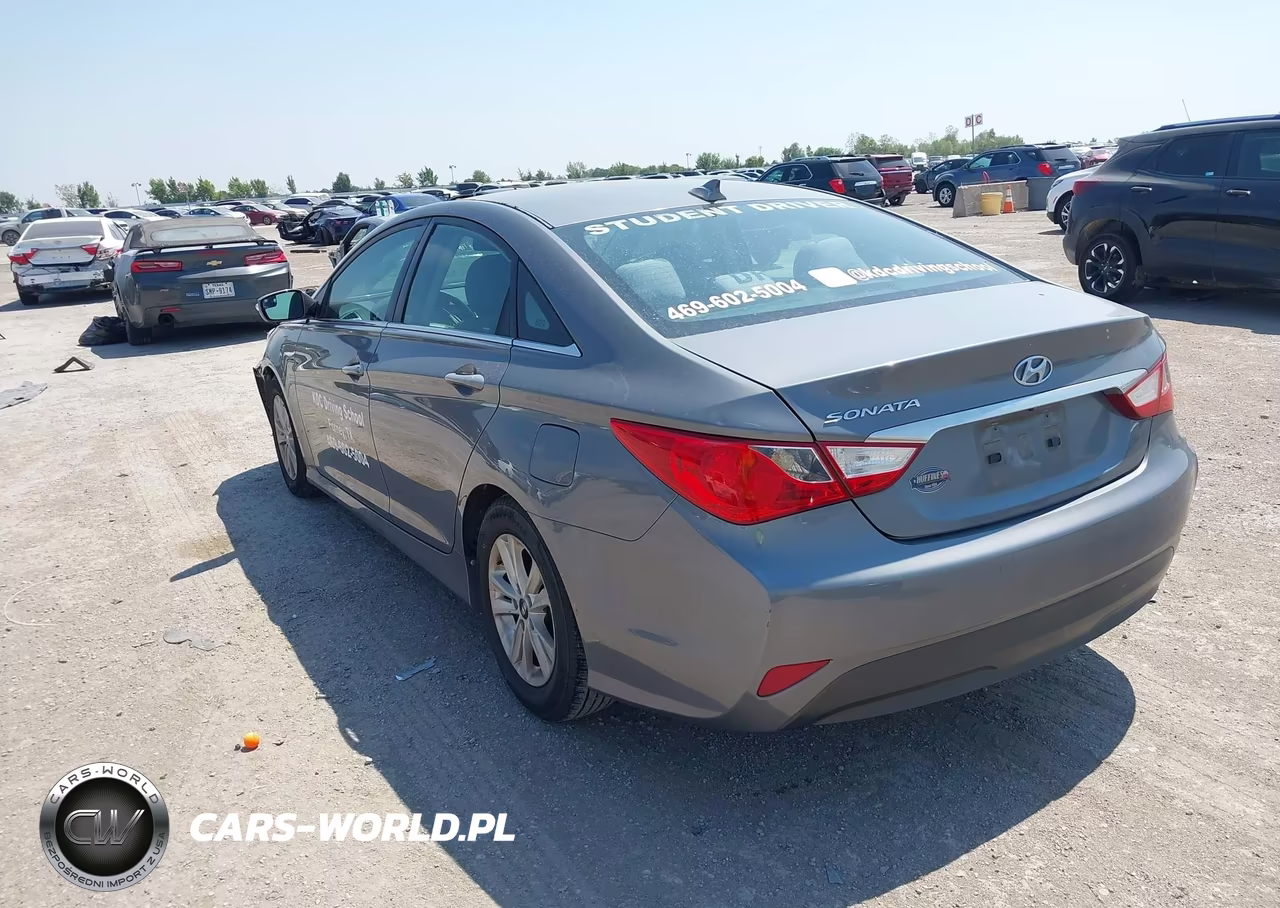 2014 Hyundai Sonata Gls VIN:5NPEB4AC3EH851994 - 3