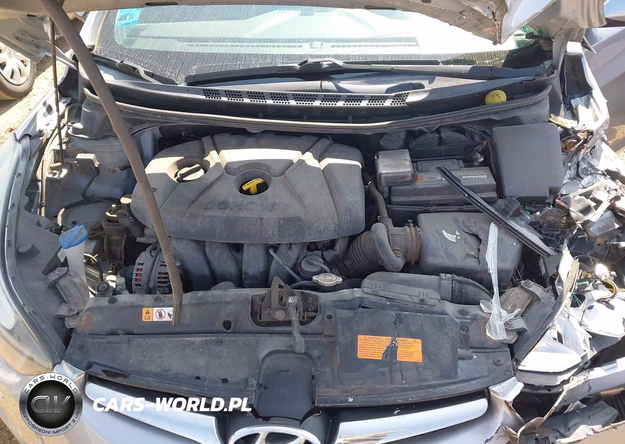 2015 Hyundai Elantra Se VIN:5NPDH4AEXFH601844 - 10