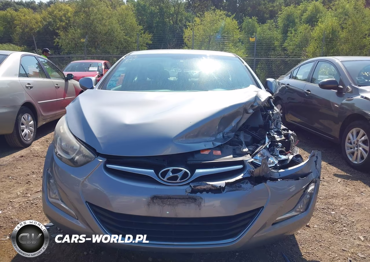 2015 Hyundai Elantra Se VIN:5NPDH4AEXFH601844 - 12