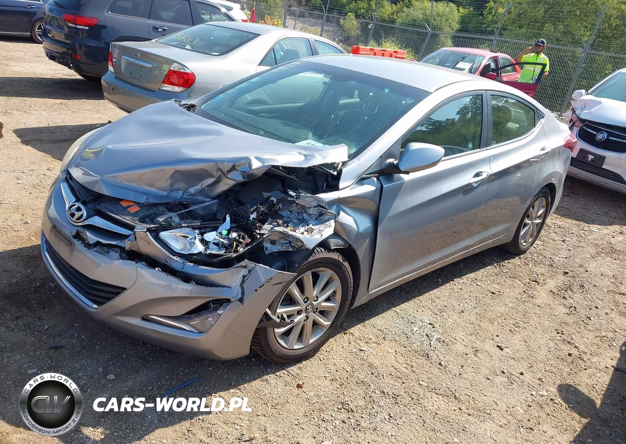 2015 Hyundai Elantra Se VIN:5NPDH4AEXFH601844 - 2