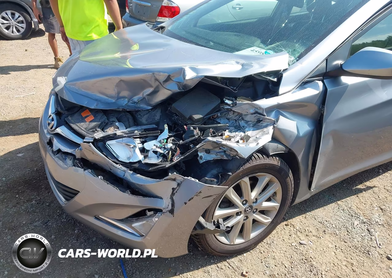 2015 Hyundai Elantra Se VIN:5NPDH4AEXFH601844 - 6