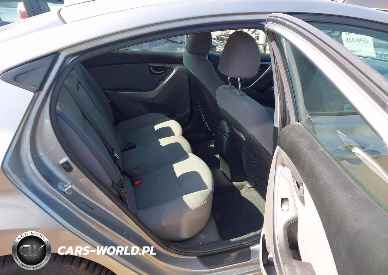 2015 Hyundai Elantra Se VIN:5NPDH4AEXFH601844 - 8