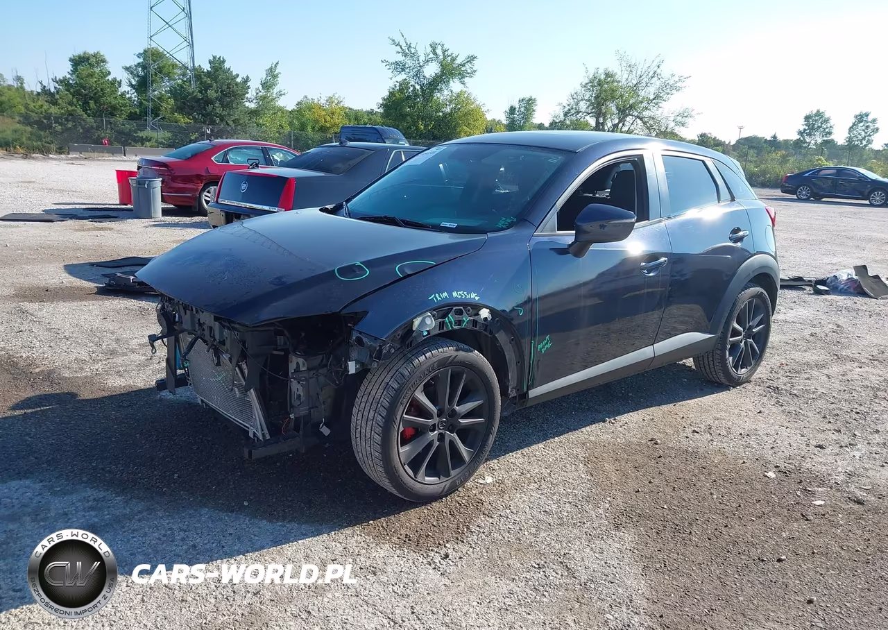 2017 Mazda Cx-3 Touring VIN:JM1DKFC72H0145544 - 2