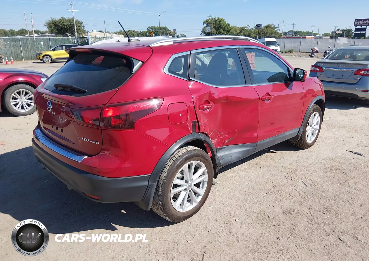 2017 Nissan Rogue Sport Sv VIN:JN1BJ1CR4HW135273 - 4
