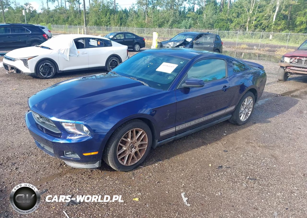 2012 Ford Mustang V6 Premium VIN:1ZVBP8AM5C5246633 - 2