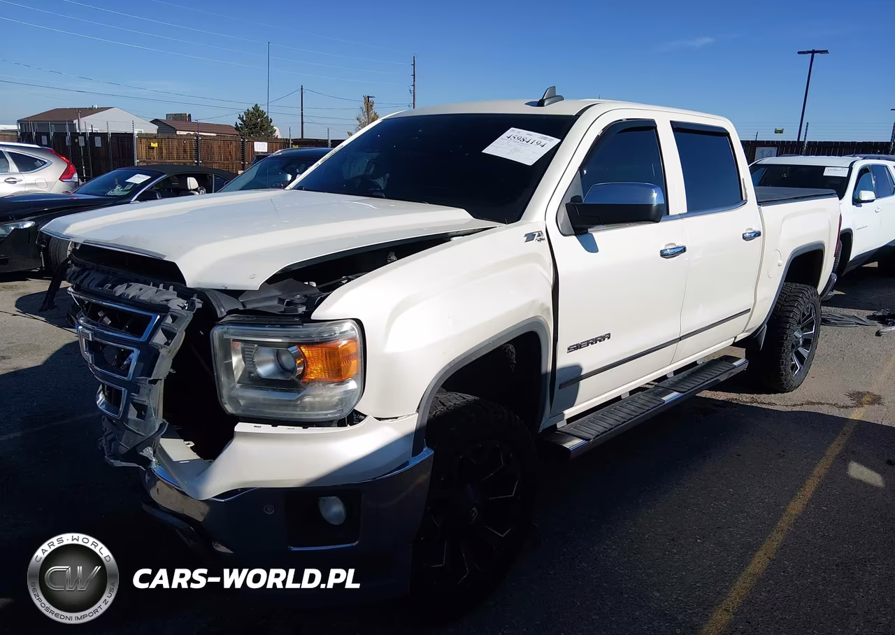 2015 GMC Sierra 1500 Slt VIN:3GTU2VEC1FG110846 - 2