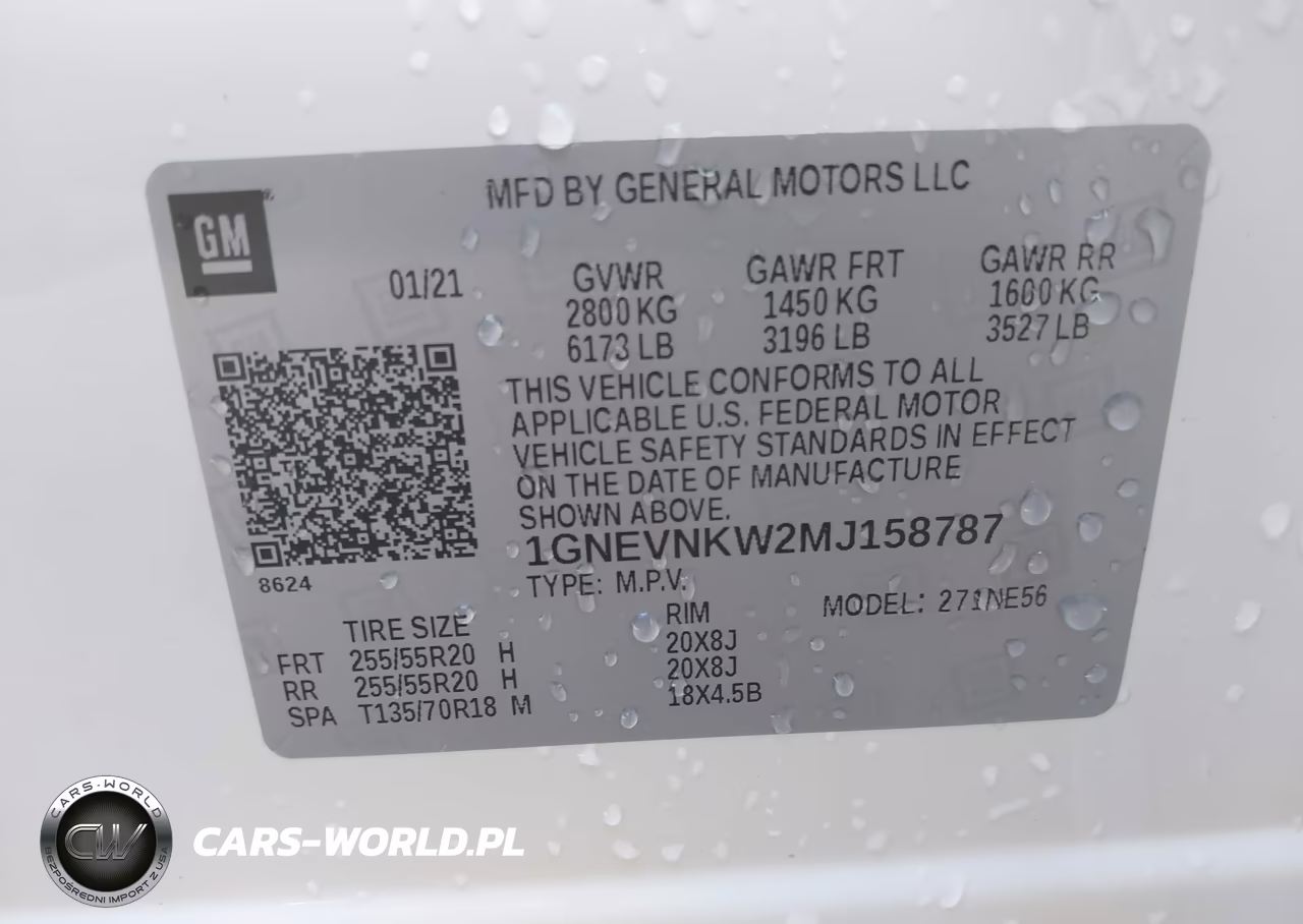 2021 Chevrolet Traverse Awd High Country VIN:1GNEVNKW2MJ158787 - 9
