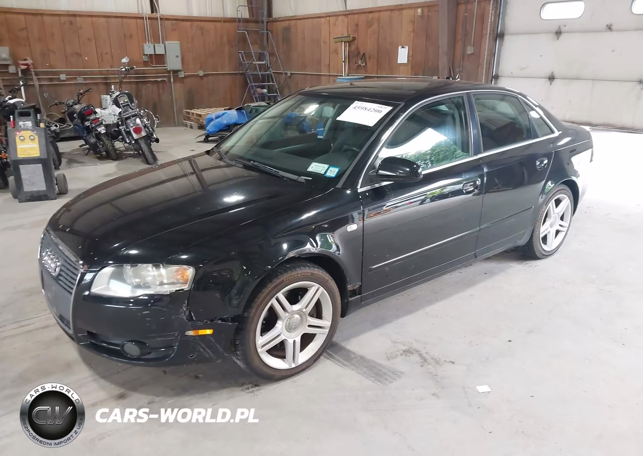 2006 Audi A4 2.0T VIN:WAUDF78EX6A037405 - 2