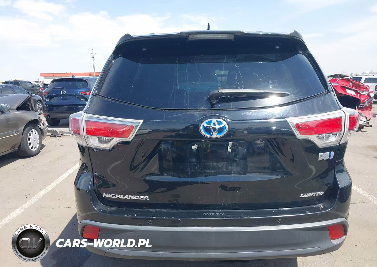 2014 Toyota Highlander Hybrid Limited VIN:5TDDCRFHXES005575 - 15