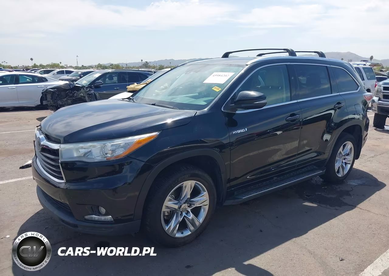 2014 Toyota Highlander Hybrid Limited VIN:5TDDCRFHXES005575 - 2