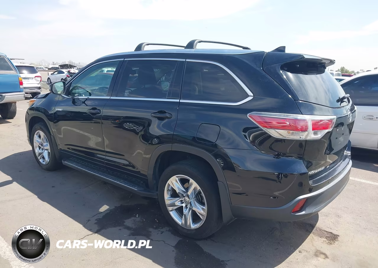 2014 Toyota Highlander Hybrid Limited VIN:5TDDCRFHXES005575 - 3