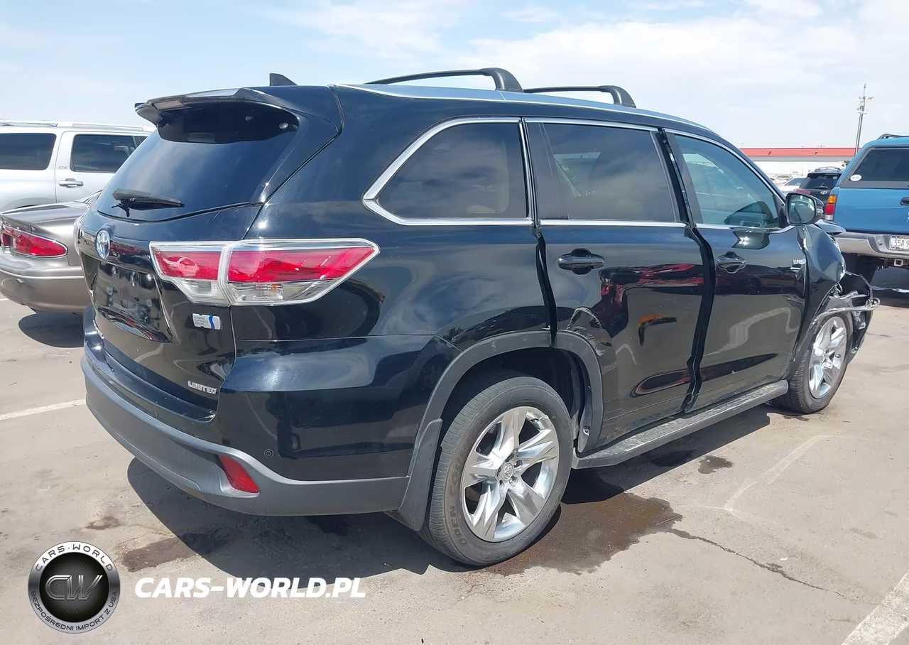 2014 Toyota Highlander Hybrid Limited VIN:5TDDCRFHXES005575 - 4