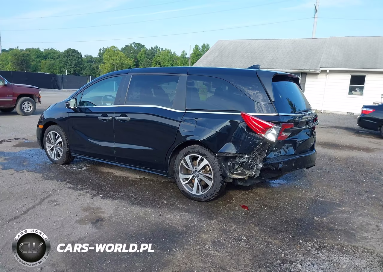 2022 Honda Odyssey Touring VIN:5FNRL6H86NB049661 - 3