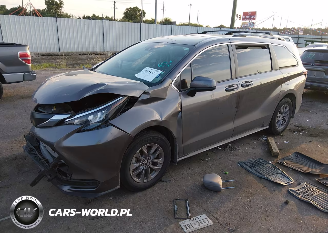 2024 Toyota Sienna Le VIN:5TDKRKEC0RS221167 - 2