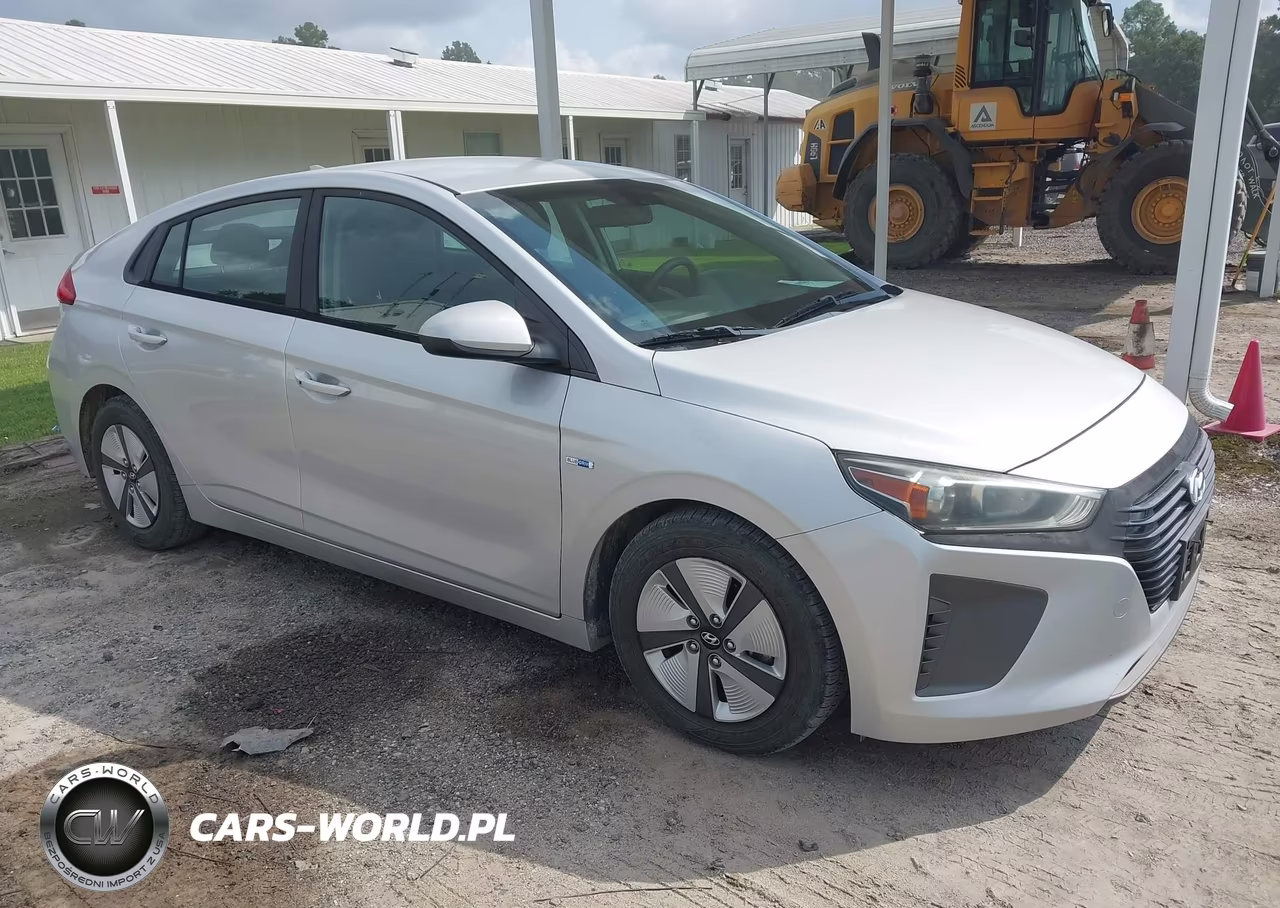 2018 Hyundai Ioniq Hybrid Blue VIN:KMHC65LC2JU099912 - 1