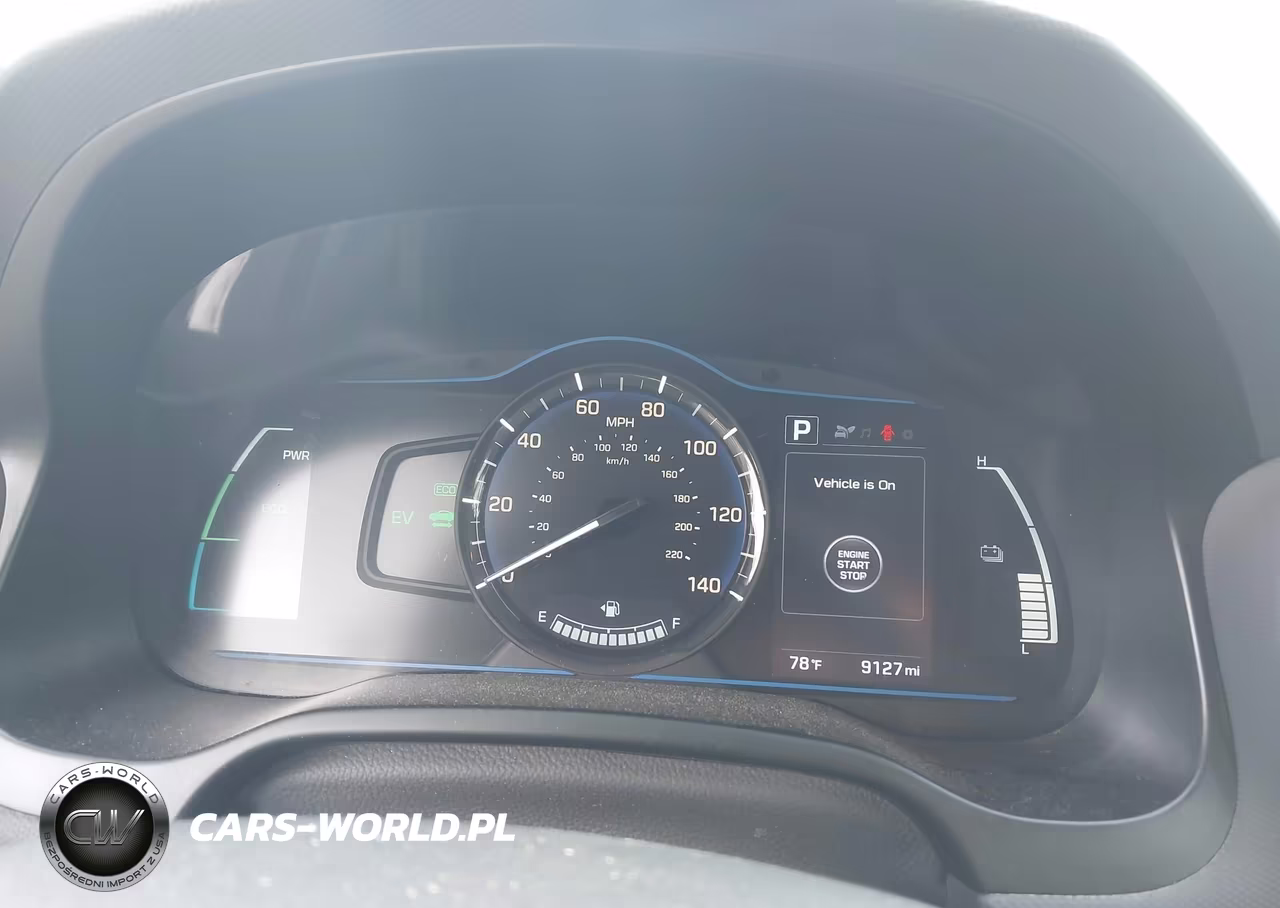 2018 Hyundai Ioniq Hybrid Blue VIN:KMHC65LC2JU099912 - 7