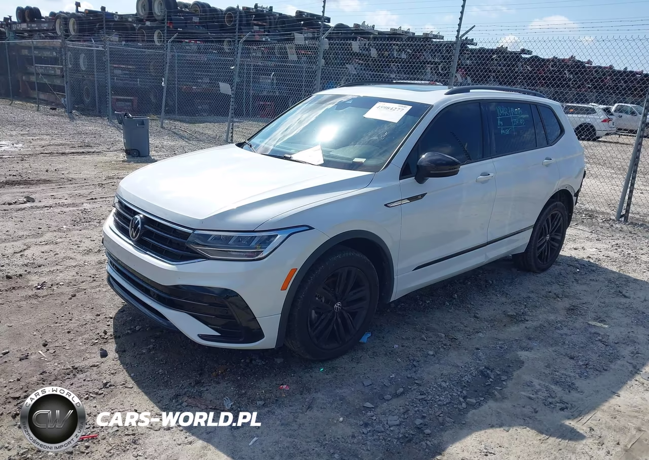 2022 Volkswagen Tiguan 2.0T Se R-Line Black VIN:3VVCB7AX9NM062627 - 2