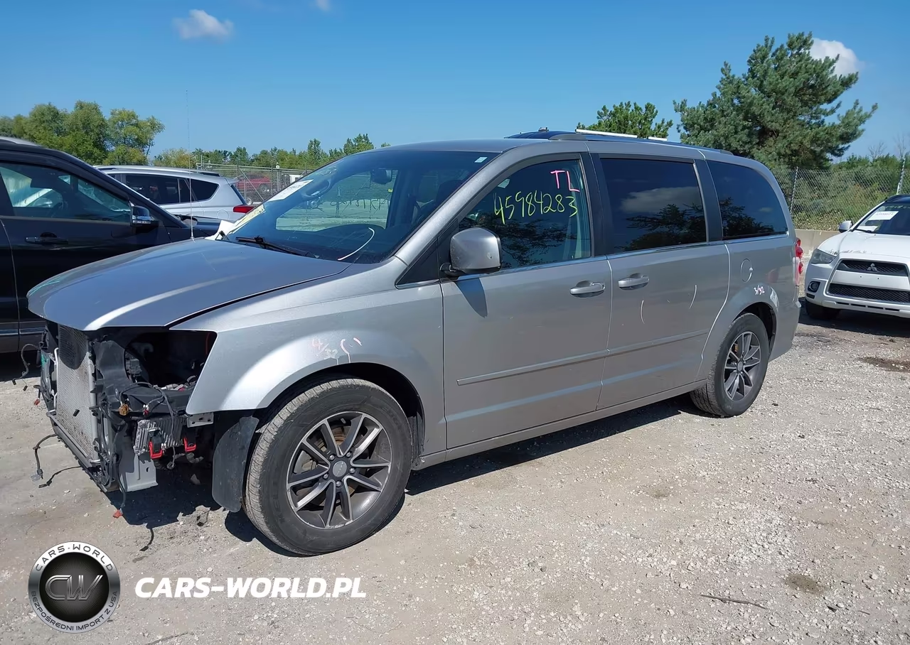 2017 Dodge Grand Caravan Sxt VIN:2C4RDGCG7HR637420 - 2