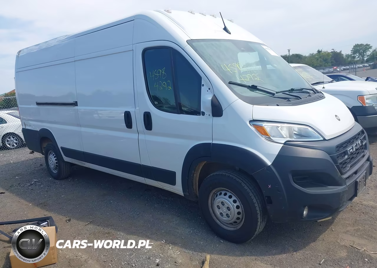 2025 Ram Promaster 3500 Cargo Van Tradesman High Roof 159 Wb Ext – zdjęcie 1 z 22