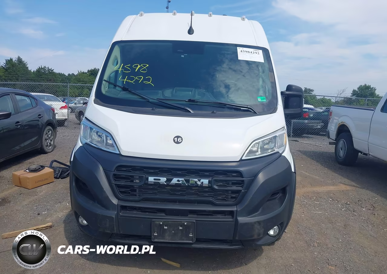 2025 Ram Promaster 3500 Cargo Van Tradesman High Roof 159 Wb Ext VIN:3C6MRVJG7SE504868 - 13