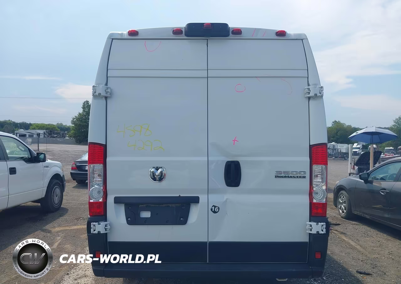 2025 Ram Promaster 3500 Cargo Van Tradesman High Roof 159 Wb Ext VIN:3C6MRVJG7SE504868 - 17
